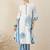 Floral Printed Pure Cotton Kurta With Trouser & Dupatta