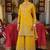 Ethnic Motifs Embroidered Round Neck Thread Work Kurta With Palazzos & Dupatta