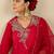 Women Ethnic Motifs Self Design Kurta with Trousers & Dupatta