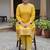 Women Ethnic Motifs Embroidered Panelled Thread Work Cotton Kurta with Trousers