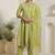 Women Floral Embroidered Thread Work Kurta And Palazoos With Dupatta