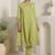 Women Floral Embroidered Thread Work Kurta And Palazoos With Dupatta