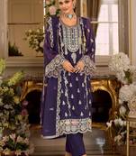 Women Ethnic Motifs Embroidered Kurta with Trousers & Dupatta