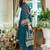 Ethnic Motifs Embroidered Thread Work Straight Kurta With Trousers & Dupatta