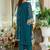 Ethnic Motifs Embroidered Thread Work Straight Kurta With Trousers & Dupatta