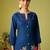 Women Floral Embroidered Kurta with Trousers
