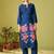 Women Floral Embroidered Kurta with Trousers