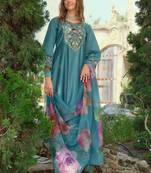 Women Ethnic Motifs Embroidered A-Line Kurta with Trousers & Dupatta
