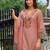 Women Floral Embroidered Regular Thread Work Kurta with Trousers & With Dupatta