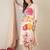 Women Floral Printed Regular Linen Kurta with Trousers & With Dupatta