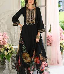 Women Ethnic Motifs Regular Sequinned Kurta with Trousers & With Dupatta