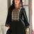 Women Ethnic Motifs Regular Sequinned Kurta with Trousers & With Dupatta