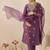 Women Embroidered Sequinned Regular Straight Kurta With Trousers & Dupatta