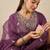 Women Embroidered Sequinned Regular Straight Kurta With Trousers & Dupatta
