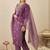 Women Embroidered Sequinned Regular Straight Kurta With Trousers & Dupatta