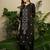 Women Ethnic Motifs Embroidered Regular Black Thread Work Kurta with Trousers
