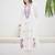 Women Floral Embroidered Thread Work A-Line Kurta & Trousers With Dupatta