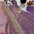 Lavender fendy silk embroidered stitched kurta set