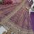Lavender fendy silk embroidered stitched kurta set