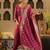 Ethnic Motifs Embroidered Thread Work Kurta with Trousers & Dupatta