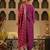 Ethnic Motifs Embroidered Thread Work Kurta with Trousers & Dupatta