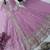 Baby pink silk embroidered stitched kurta set
