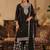 Ethnic Motifs Embroidered Thread Work Kurta With Sharara & Dupatta