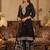 Ethnic Motifs Embroidered Thread Work Kurta With Sharara & Dupatta