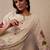 Women Floral Printed Round Neck Pure Cotton Pleated Kurta with Trousers