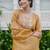 Ethnic Motifs Embroidered Straight Thread Work Kurta With Trouser & Dupatta