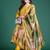 Woven Design Round Neck Straight Kurta With Trouser & Dupatta