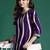 Printed Round Neck Straight Beads And Stones Kurta With Palazzos