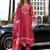 Women Floral Embroidered Kurta with Trousers & Dupatta