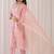 Ethnic Motifs Embroidered Regular Thread Work Kurta With Trouser And Dupatta