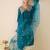 Ethnic Motifs Embroidered Zari Empire A-Line Kurta With Trouser And Dupatta