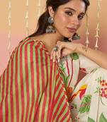 Women Ethnic Motifs Printed Panelled Pure Cotton Kurta with Trousers & Dupatta