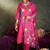 Women Floral Printed Cotton A-Line Kurta with Trousers & Dupatta