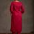 Embroidered Viscose Rayon Straight Thread Work Kurta With Trousers