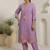Women Floral Printed Kurta with Trouser & Dupatta