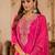 Women Ethnic Motifs Embroidered Regular Sequinned Kurta with Trousers & Dupatta