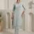 Women Floral Embroidered Beads and Stones Kurta with Trousers & Dupatta