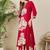 Geometric Printed V-Neck Straight Kurta & Palazzos