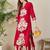Geometric Printed V-Neck Straight Kurta & Palazzos