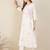 Women Floral Embroidered Cotton A-Line Kurta with Trousers