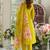 Women Ethnic Motifs Embroidered A-Line Kurta with Trousers & Dupatta