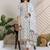 Women Floral Printed Cotton Kurta with Trousers & Dupatta