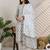 Women Floral Printed Cotton Kurta with Trousers & Dupatta