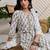 Women Floral Printed Cotton Kurta with Trousers & Dupatta