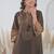 Embroidered A-Line Pure Cotton Kurta With Palazzos