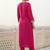 Women Ethnic Motifs Embroidered Regular Thread Work Kurta with Trousers